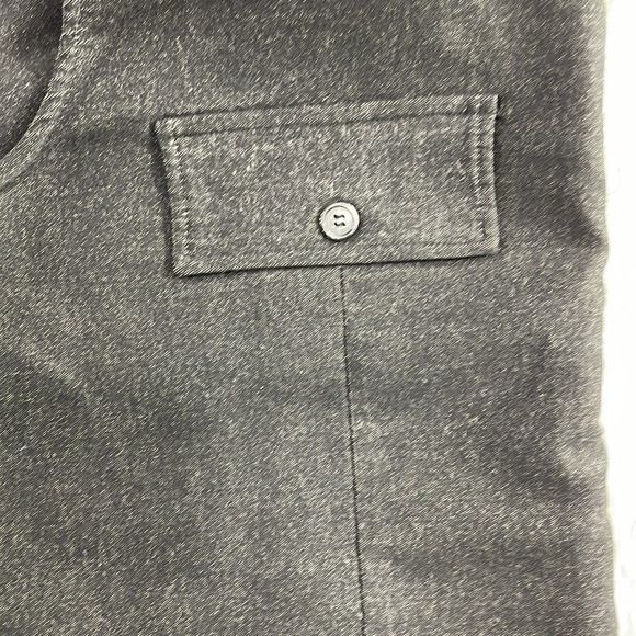 Womens Indulgence Black Classic Casual Button Up 2 Pocket Vest (20) DZ09 - Picture 8 of 9